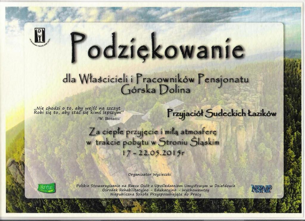 Bed and Breakfast Górska Dolina Stronie Śląskie Exterior foto